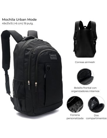 Mochila Urban Portanotebook 19