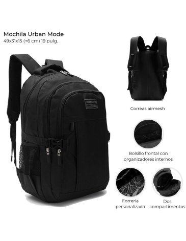 Mochila Urban Portanotebook 19