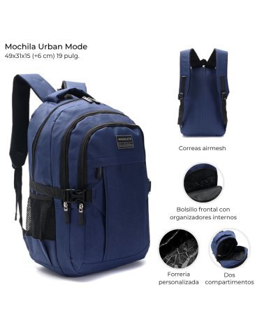 Mochila Urban Portanotebook 19
