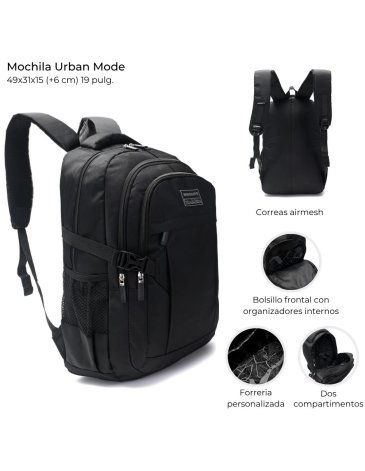 Mochila Urban Portanotebook 19