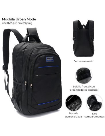 Mochila Urban Portanotebook 19