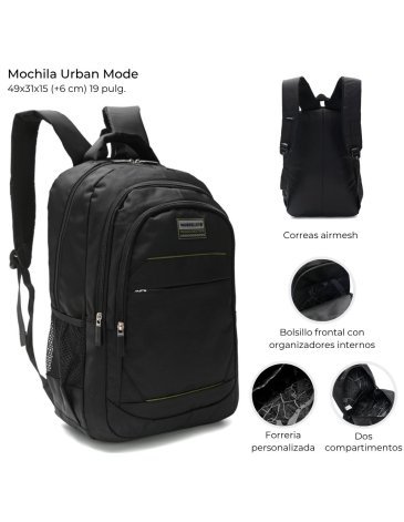 Mochila Urban Portanotebook 19