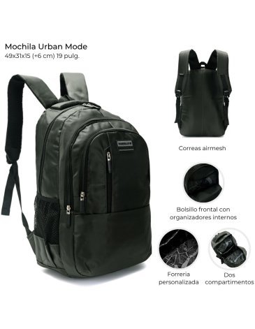 Mochila Urban Portanotebook 19