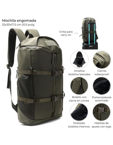 Mochila engomada 20.5'' Wanderlust