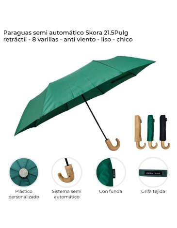 Paraguas semi automatico  SKORA