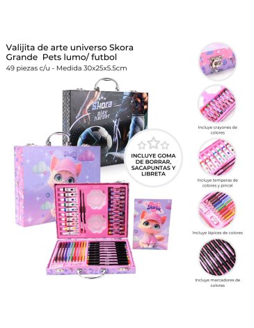 Set de Arte Universo ( 49 Piezas) SKORA