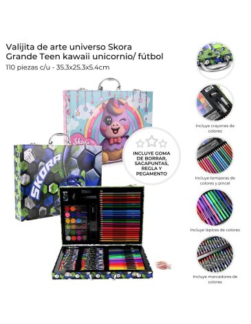 Set de arte Universo grande (110 piezas) SKORA