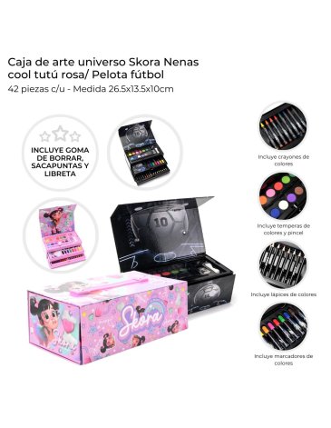 Caja de arte Universo (42 piezas) SKORA