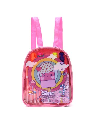 Mochila con Set libreria Heladito - SKORA