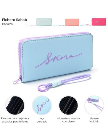 Fichero Sahab con llavero y Logo SKORA