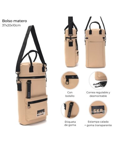 Bolso Matero engomado con bolsillo SKORA