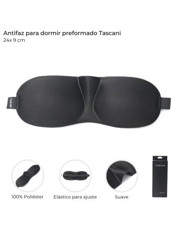 Antifaz para dormir preformado TASCANI
