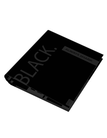 Carpeta escolar 2x40 Black - Skora