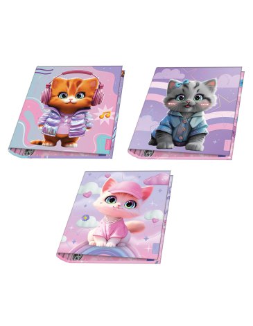 Carpeta escolar 3x40 Pets Lumos - Skora