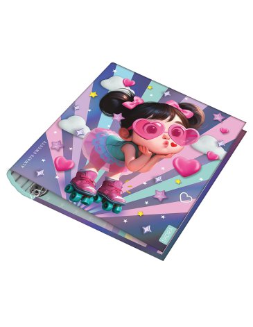 Carpeta escolar 3x40 Nenas Cool - Skora
