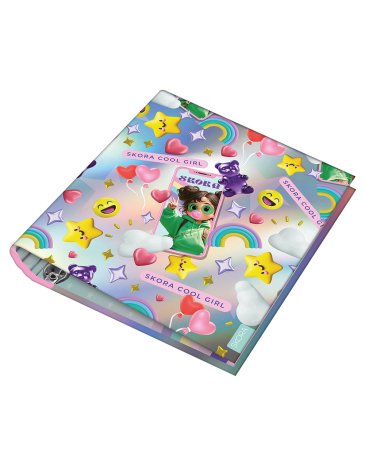 Carpeta escolar 3x40 Nenas Cool - Skora
