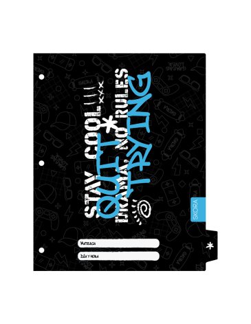 Separadores escolares N3 x6u Graffiti - Skora