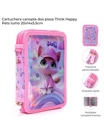 Cartuchera dos pisos SKORA