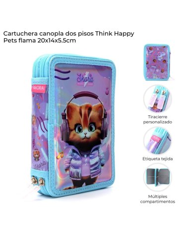 Cartuchera dos pisos SKORA