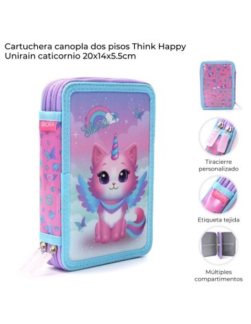 Cartuchera dos pisos SKORA