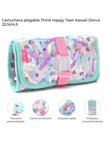 Cartuchera plegable Kawaii  SKORA
