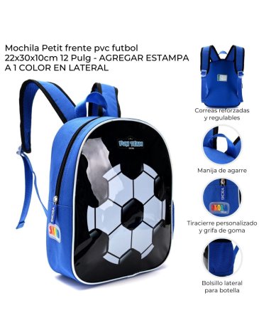 Mochila Petit termoformada 12