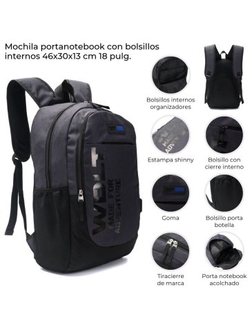 Mochila Portanotebook 18