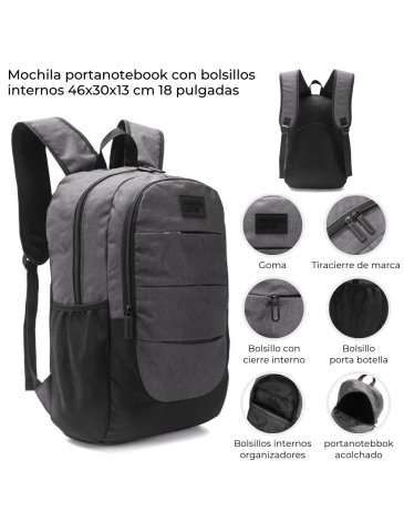 Mochila Portanotebook 18