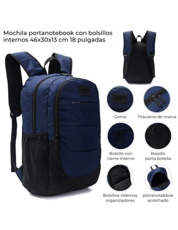 Mochila Portanotebook 18