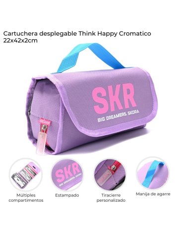 Cartuchera desplegable Skora