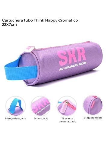 Cartuchera tubo Skora