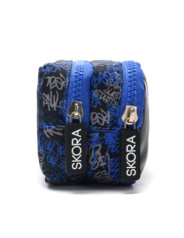 Cartuchera rectangular dos cierres - Skora