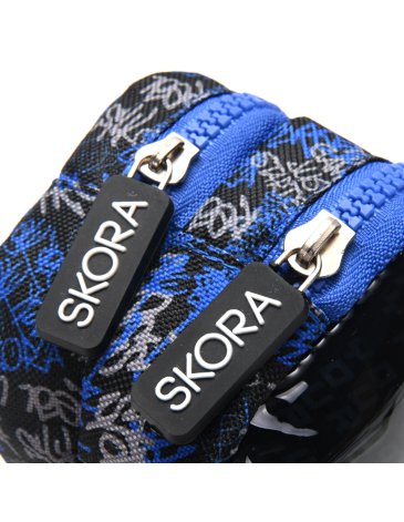 Cartuchera rectangular dos cierres - Skora