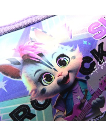 Cartuchera rectangular dos cierres - Skora