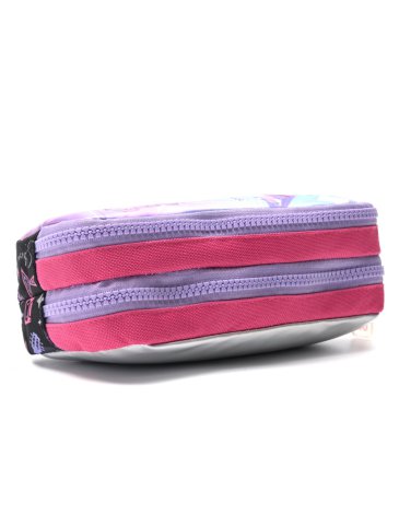 Cartuchera rectangular dos cierres - Skora