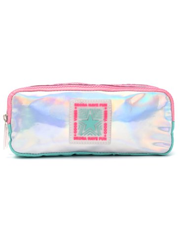 Cartuchera rectangular dos cierres. - Skora