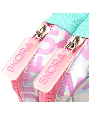 Cartuchera rectangular dos cierres. - Skora