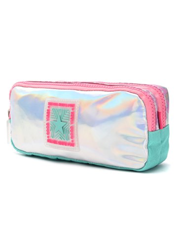 Cartuchera rectangular dos cierres. - Skora