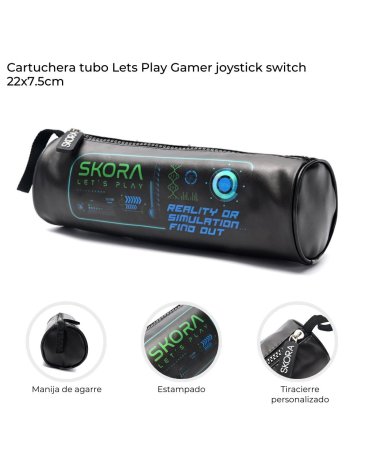 Cartuchera tubo Skora