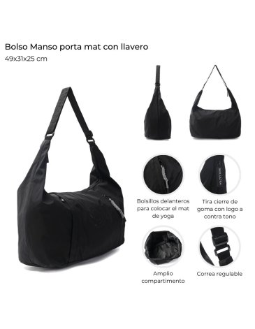 Bolso Manso porta Mat de Yoga SKORA