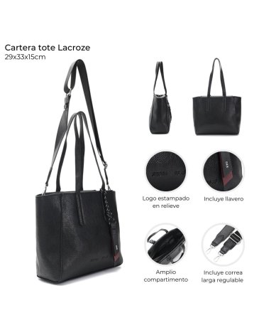 Cartera Tote lacroze SKORA