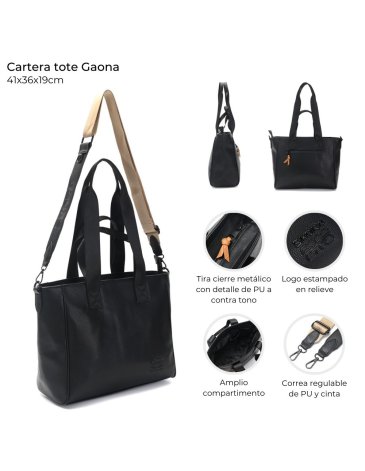 Cartera tote gaona Modax