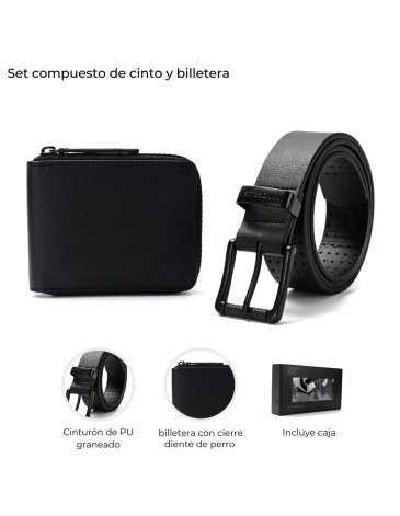 Set Viral Dia del Padre!!! Cinto y Billetera WANDERLUST
