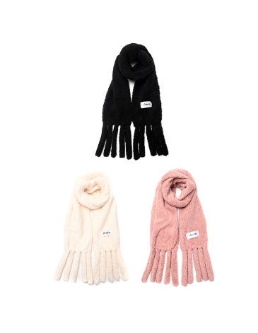 Ruana lisa con flecos - SKORA