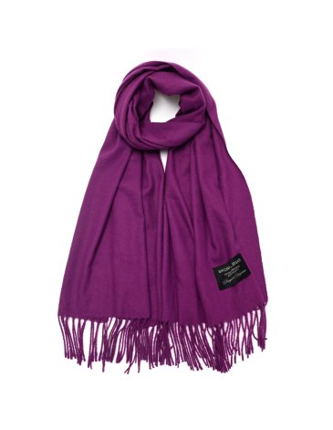 Ruana lisa con flecos - SKORA