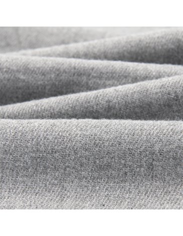 Ruana lisa con flecos - SKORA