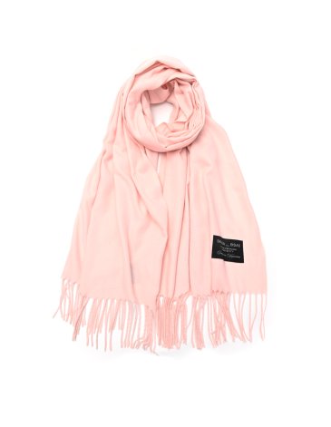 Ruana lisa con flecos - SKORA