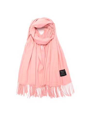 Ruana lisa con flecos - SKORA