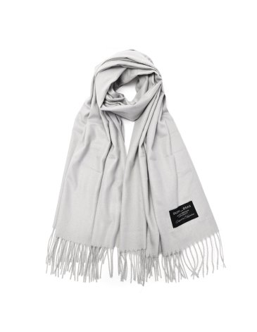 Ruana lisa con flecos - SKORA