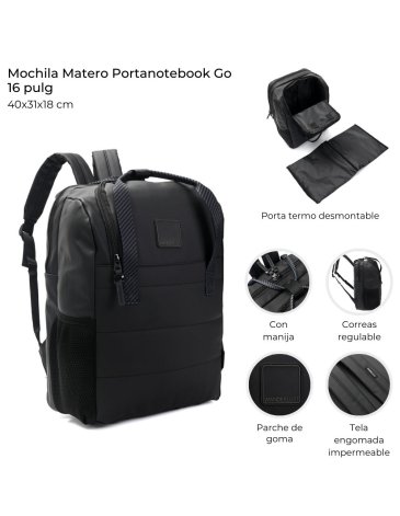 Mochila Matero Portanotebook 16